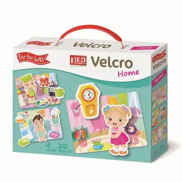 Pexi Velcro skládačky - Domov