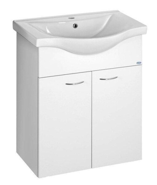 Aqualine KERAMIA FRESH umyvadlová skříňka 60,6x74x34 cm, bílá 50063A
