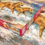 Puzzle Cherry Pazzi 1000 dílků - Koně ve vodě (Fantasea Ponies)