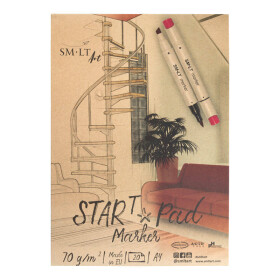 SM.LT Star Pad Marker blok A4 70g 20 listů