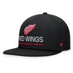 Fanatics Pánská kšiltovka Detroit Red Wings NHL Authentic Pro A/Cap Flat Brim Square Visor Structured Adjustable