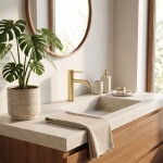REA - Umyvadlová baterie Rivo Brush Gold REA-B6533