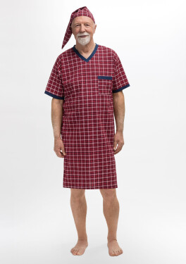 Košile Martel Sylwester I 502 kr/r, kostkovaná, 3XL–5XL džínovina 4XL