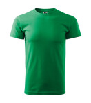 Heavy New tričko unisex středně zelená M