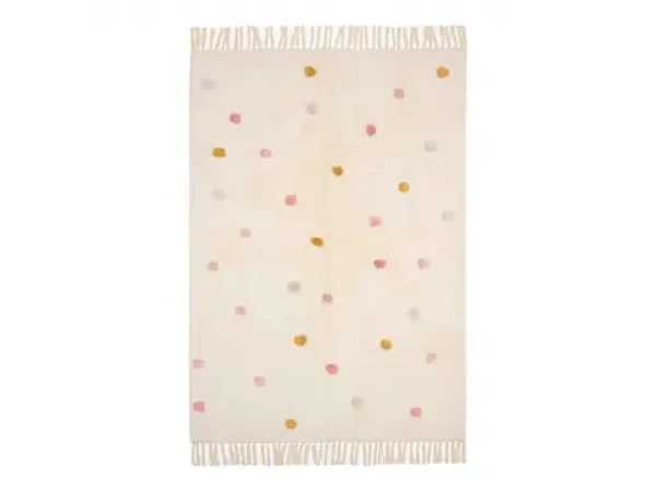 Little Dutch Koberec puntíky Pink 120x170 cm (RU10154009LD)