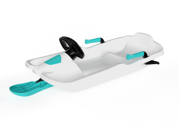 Plastkon - bob Skipper s volantem A2035/3 - bílý - Play Doh