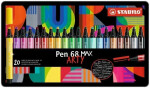 STABILO Pen 68 MAX Arty - 20 ks sada