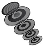 Evans ECPPB-DB1-R dB One Rock System + Cymbals