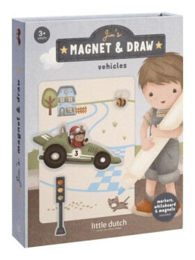 Knížka s magnety Jim Doprava