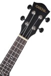 Cascha HH 2262 Premium Mahogany Ukulele Set Black