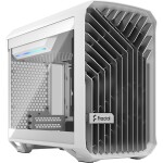 Fractal Design Torrent Nano White TG Light Tint bílá / Mini-ITX / 1x USB 3.1 Type C + 2x USB 3.0 / bez zdroje (FD-C-TOR1N-03)