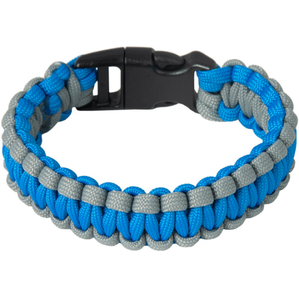 Náramek Paracord NEON modrá M