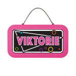 Neonová cedulka se jménem - Viktorie - Albi