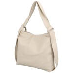 Stylová kožená kabelko/batoh Becky, béžová