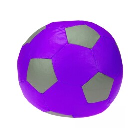 FRONTI Dětský taburet MÍČ 40 cm - světlefialová + šedá