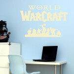 Samolepka World of Warcraft Barva: zelená, Velikost: 100 x 66 cm