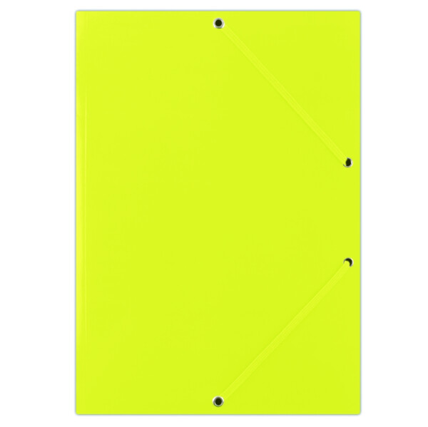 DONAU spisové desky s gumičkou, A4, lepenka, žluté