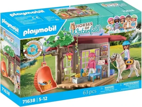 Playmobil® Horses of Waterfall 71638 Tajná klubovna pro fanoušky koní