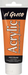 Kreul El Greco akrylová barva 75 ml oranžová tmavá