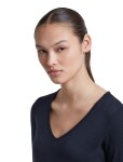 ICEBREAKER Wmns Merino 260 Tech LS V Neck, Midnight Navy (vzorek) velikost: S
