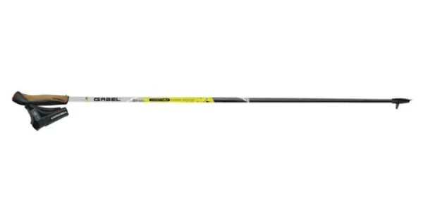 Gabel Nordic Walking S-3.0 Black-Lime Active / Trekingové hole / 105 cm (700834133105)