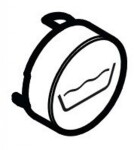 HANSGROHE - Příslušenství Tlačítko výtoku do vany, bílá 92577450