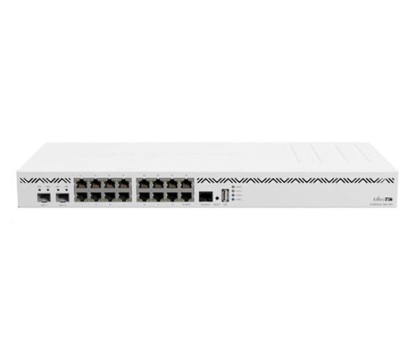 MikroTik Cloud Core Router, CCR2004-16G-2S+, 1700MHz CPU, 4GB RAM, 16xLAN, 2x SFP+ vč. L6 licence EDF_1017509