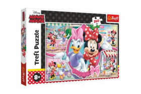 Trefl Puzzle Minnie na nákupech / 260 dílků Panoramatické