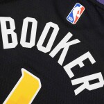 Dětský dres Phoenix Suns NBA Devin Booker #1 Jordan Swingman Černá (YOUTH)