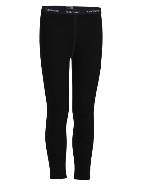 Dětské spodky ICEBREAKER Kids 200 Oasis Leggings, Black velikost: 10