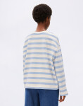 Armedangels Iconic Å Frankaa Bold Sweatshirt 3678 undyed-soft blue M