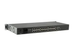LevelOne FGP-2601 / Switch / unmanaged / 24x FE PoE / 2x GE uplink / 150W PoE / 19" kov (FGP-2601W150)