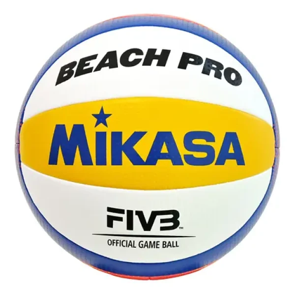 MIKASA BV550C Beachvolejbalový míč / velikost 5 / FIVB oficiální míč / TwinSTLock šití (BV550C-WYBR)