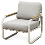 Zahradní sestava, kov, béžová, AZS-L1913 CRM