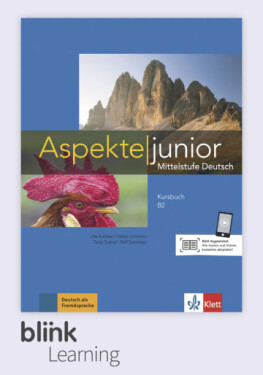 Aspekte junior B2 – Digitale BlinkLearning – Kursbuch – Unterrichtende (3 roky)