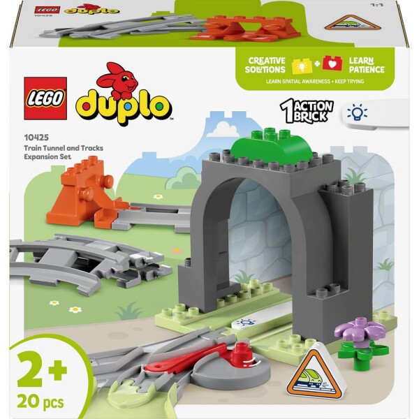 10425 LEGO® DUPLO® Železniční tunel a železnice – rozšiřující sada