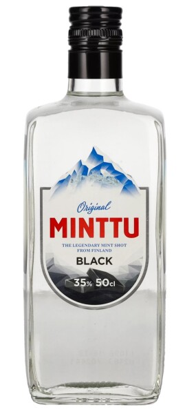 Minttu Black Pfefferminz Liqueur 35% 0,5L (holá lahev)