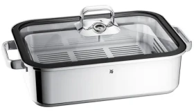 WMF Vitalis / Parovar / 6,5 l / skleněné víko / nerezová ocel (17.4101.6040)