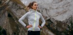 Běžecká bunda Compressport Hurricane Waterproof 10/10 Jacket Ice Flow Velikost textilu: