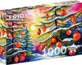 ENJOY Puzzle Vánoční východ slunce