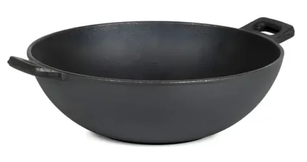 G21 Litinová wok pánev na gril / Grilovací nářadí / Litina (G21PGLW-24)