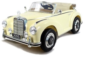 Mamido Elektrické autíčko Mercedes Benz 300S béžové