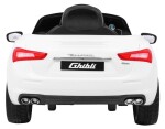 Mamido Elektrické autíčko Maserati Ghibli bílé