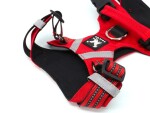 Zodo sportovní postroj pro psa | 39 – 92 cm Barva: Černá, Obvod hrudníku: 39 - 49 cm, Obvod krku: 28 - 39 cm