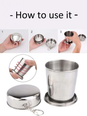 Ptakoviny.cz Pohár skládací 150ml