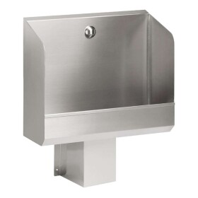 SANELA - Nerezové pisoárové žlaby Nerezový pisoárový žlab se skrytým splachováním, délka 600 mm, 24V SLPN 02C