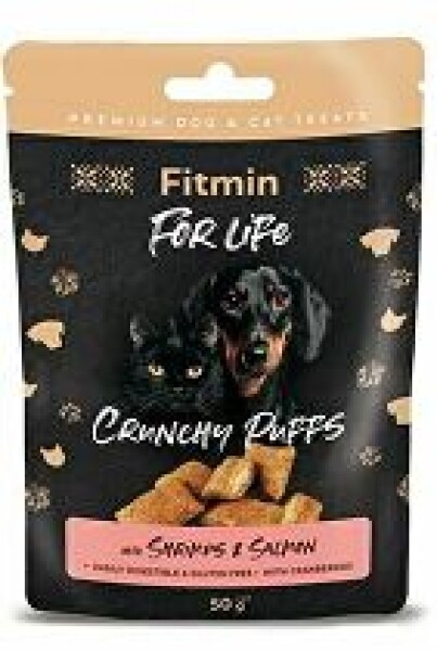 Fitmin FL dog,cat poch. Lososové polštářky 50g