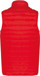 Kariban K 6113 Pánská lehká vesta 20.6113 red 4XL