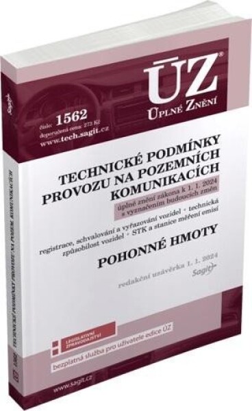 ÚZ 1562 Technické podmínky provozu na pozemních komunikacích, Pohonné hmoty