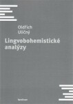 Lingvobohemistické analýzy Oldřich Uličný